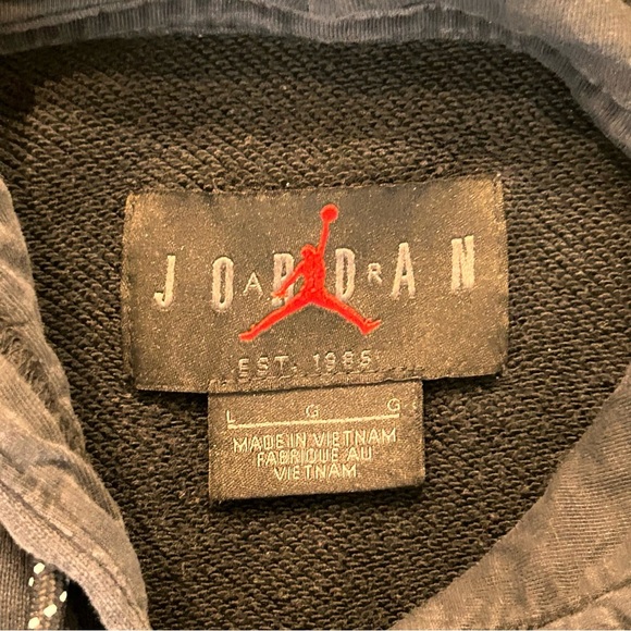Air Jordan Graphic Pull Over Hoodie Size Large - Picture 5 of 6